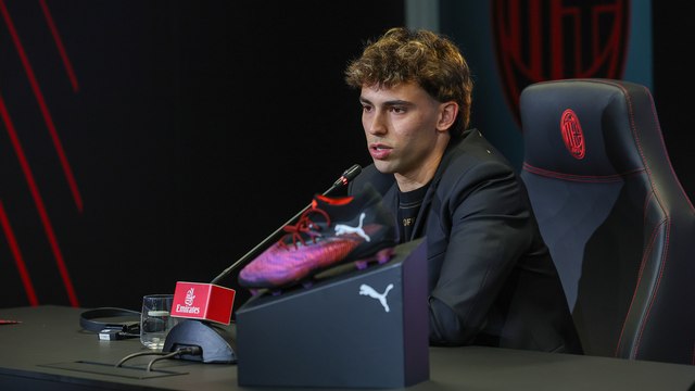 La conferenza stampa di presentazione di João Félix