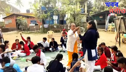 নগাঁৱৰ বিবেকানন্দ উচ্চ মাধ্যমিক বিদ্যালয়ত কে‍ঁচূসাৰ প্ৰস্তুত, পেলনীয়া আৱৰ্জনা ব্যবস্থাপনা