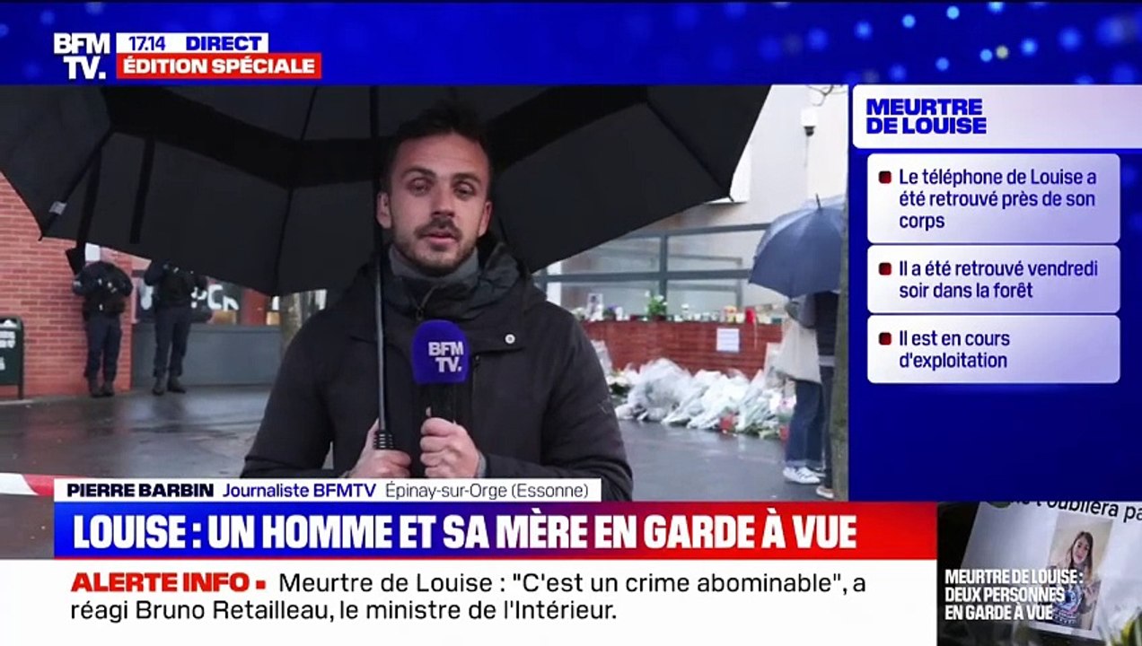 "J'ai peur, je ne suis pas en sécurité": l'inquiétude des élèves du collège où Louise était scolarisée