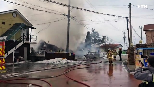 충북 충주 사무실 창고에서 불...인명피해 없어 / YTN