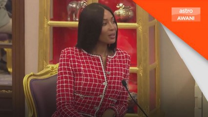 Naomi Campbell bertemu PM Thailand bincang industri fesyen