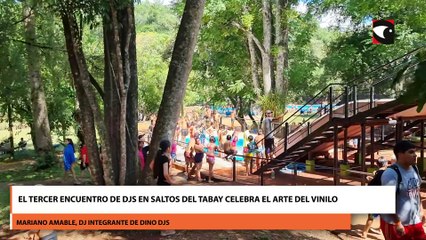 El tercer encuentro de DJs en Saltos del Tabay celebra el arte del vinilo
