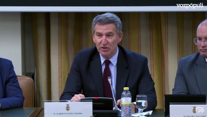 Feijóo: "La impunidad está habitando en este momento en España"