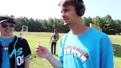 Can 50,000 Magnets Catch A Cannon Ball?