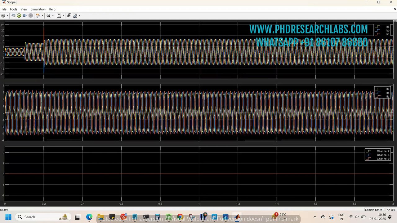 DSTATCOM Harmonics reduction simulink