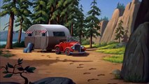 Donald's nice relaxing camping trip Disrupted | Donald Duck Cartoons 85 - Trailer Horn 1950