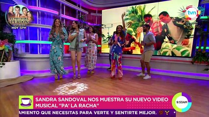 Sandra Sandoval estrenó en JELOU! 'Pa' la racha'