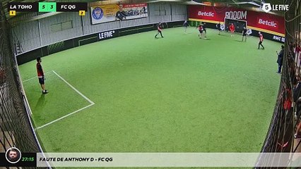 Faute de Anthony D - FC QG