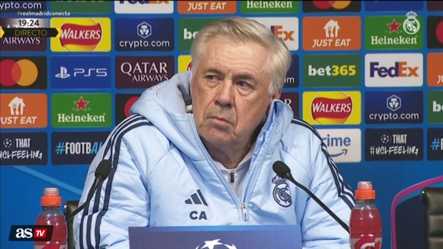 Rueda de prensa de Ancelotti completa, previa Manchester City vs. Real Madrid