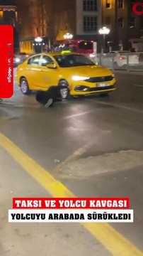 Ankara Ulus'ta Taksi Şoförlerine Saldırı! Şoke Eden Görüntüler! #ankara #taksi #martı