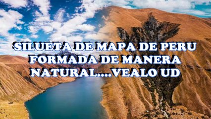 SILUETA DE MAPA DE PERU SE FORMA EN ANCASH