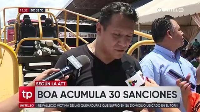 ATT dice que la estatal BoA fue sancionada 30 veces por diferentes incumplimientos