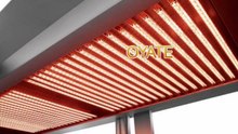 Single-ended half gold coated ir emitters 430mm 230v 1500w infrared heating lamps