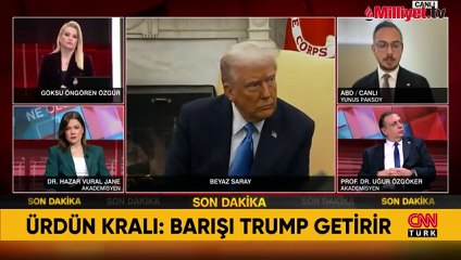 Ürdün Kralı'ndan Trump'a destek