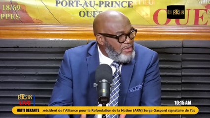 DEKANTE|11 Février 2025|Serge Delva Gaspard, Président de l'ARN