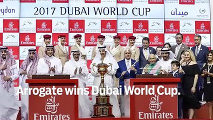 Classy Arrogate wins Dubai World Cup - GN Headlines