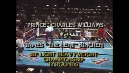 Charles Williams vs James Kinchen