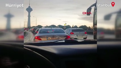 Büyükçekmece'de trafik kazası! Avcılar yönü trafiğe kapandı