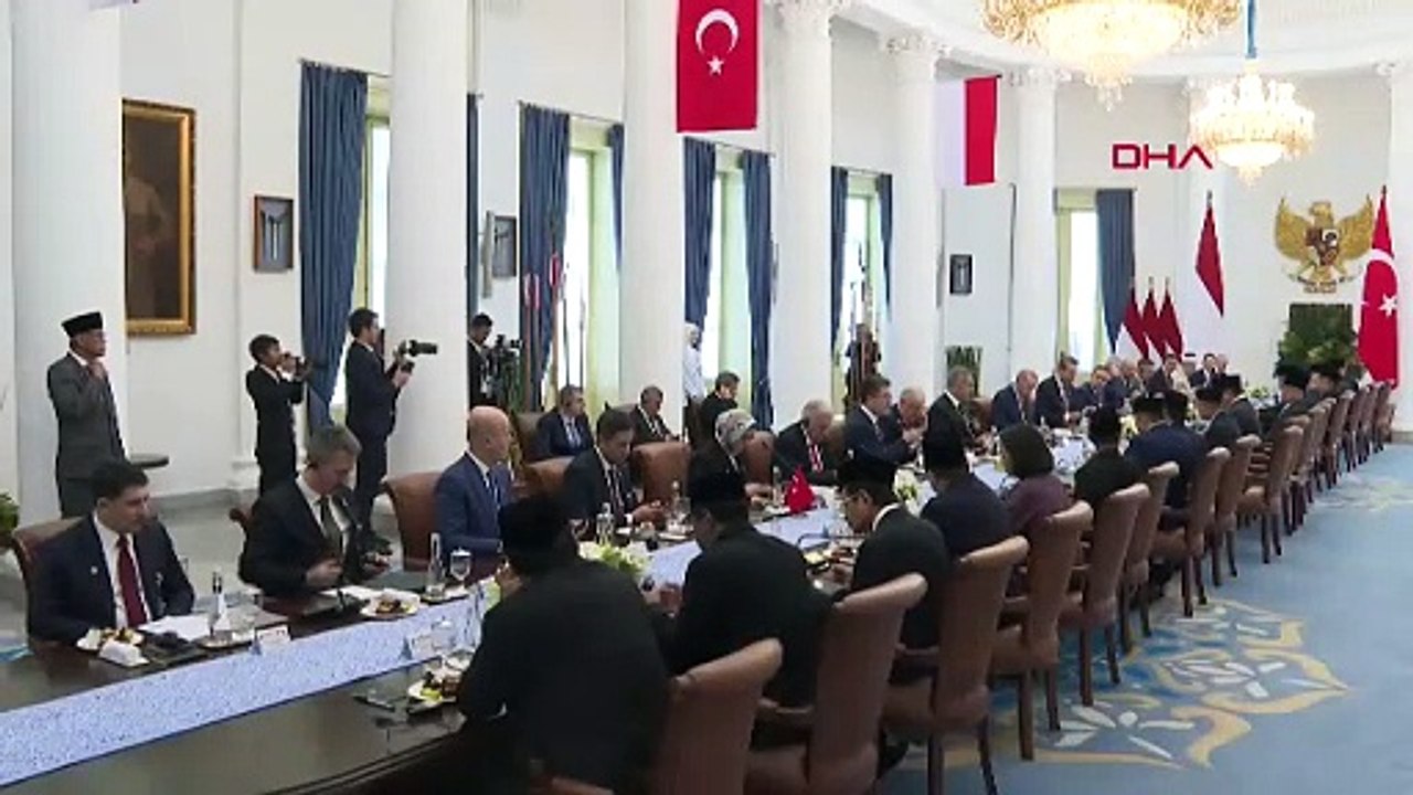 Cumhurbaşkanı Erdoğan, Endonezya'da 'Yüksek Düzeyli Stratejik İşbirliği Konseyi İlk Toplantısı'na katıldı