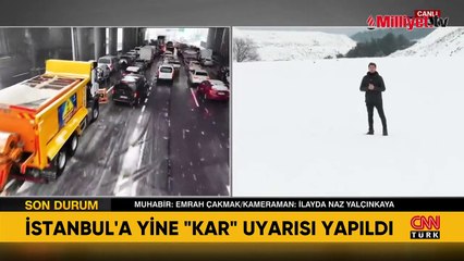 Meteoroloji yeniden saat verip uyardı! İstanbul dahil: Kar alarmı
