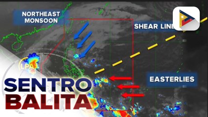 Trough ng LPA sa labas ng bansa, nakaaapekto sa Palawan;