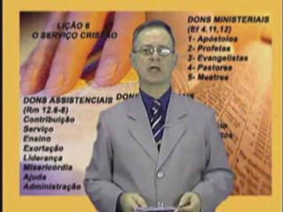 Licao 6 2Trimestre 2008 4parte Ev. Henrique servico cristao