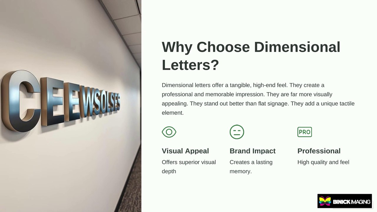 Dimensional Letters in Miami | Binick Imaging