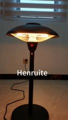 1500w Infrared halogen patio heater Electric portable table heater for indoor use