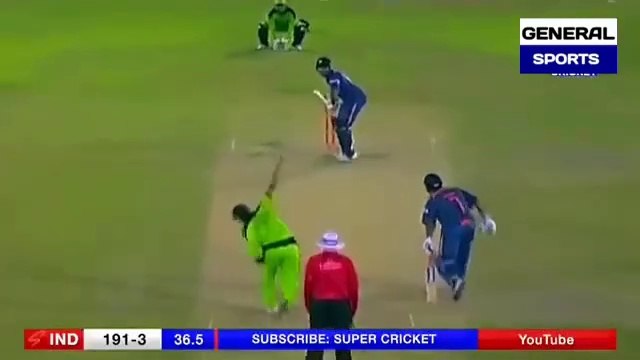 India vs pakistan odi highlights ! Ms dhoni smashed batting ! Harbajan six finished with six - video Dailymotion