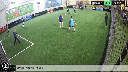 But de Fabien D - FC BRO