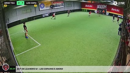 But de Leandro M - Les Copains D Abord