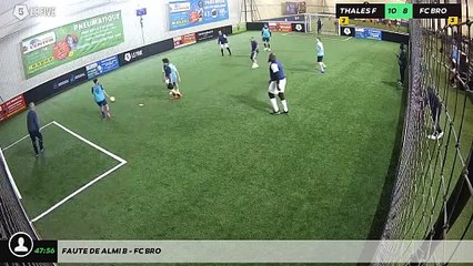 Faute de Almi B - FC BRO