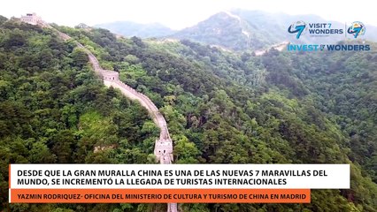 Desde que la Gran Muralla China es una de las Nuevas 7 Maravillas del mundo, se incrementó la llegada de turistas internacionales