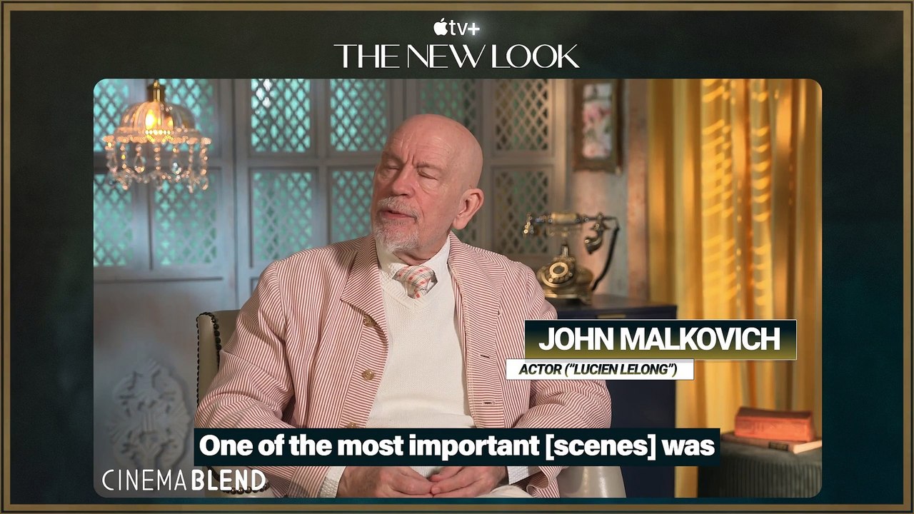 John Malkovich Reveals The Scene He Shot With Ben Mendelsohn On 'The New Look' That Helped Define Their On-Screen Relationship, And It Makes So Much Sense