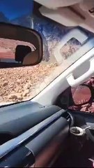 Imágenes del alud desde adentro