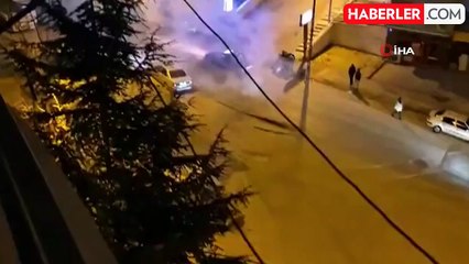 Drift Atan Sürücü, Uyaran Vatandaşları Tehdit Etti