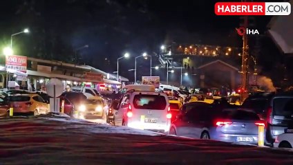 Zonguldak'ta Kar Eğlenceye Dönüştü