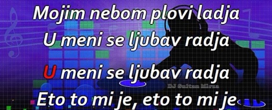 Eto to mi je - Hasan Dudić (uživo karaoke)