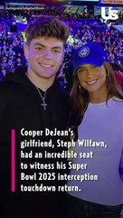 Eagles' Cooper DeJean's Girlfriend Reacts to His Super Bowl 2025 Pick Six