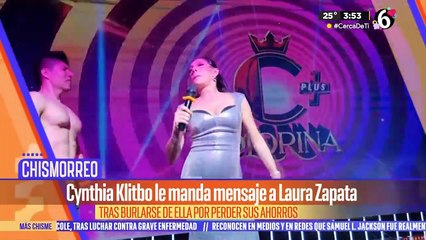 Cynthia Klitbo responde a burlas de Laura Zapata