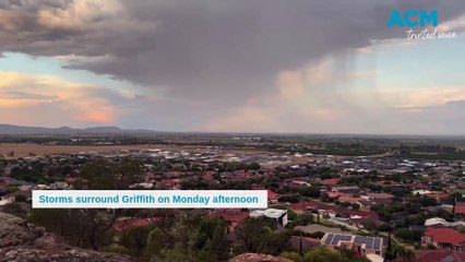 Storms Encompass Griffith Area