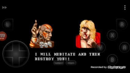 Street Fighter II Turbo: Hyper Fighting Dhalsim vs Ken luta completa