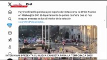 🚨¡Última Hora! Fuerte movilización policiaca por reporte de tiroteo en Washington D.C.