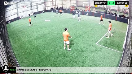 Faute de Lucas L - Snoopy Fc
