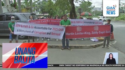 House Speaker Romualdez at 3 pang kongresista, inireklamo ng katiwalian dahil sa umano'y P241B insertions sa 2025 national budget | Unang Balita