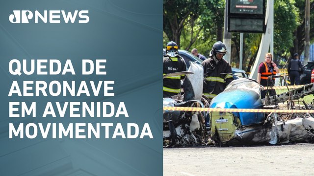 Polícia Civil de SP vai começar a ouvir vítimas de acidente com avião na Barra Funda