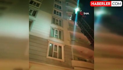 Siirt'te 10 Katlı Binada Yangın: 20 Kişi Dumandan Etkilendi