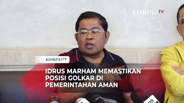 Idrus Marham Jawab Isu Bahlik akan Reshuffle: Posisi Golkar di Pemerintahan Tetap Aman!
