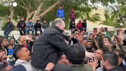 A Gaza e Ramallah i palestinesi liberati da Israele