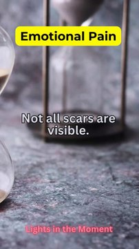 People hide their pain – They smile on the outside but suffer inside.